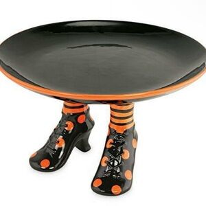 KOVOT Halloween Witch Candy Dish - Ceramic Halloween Decoration